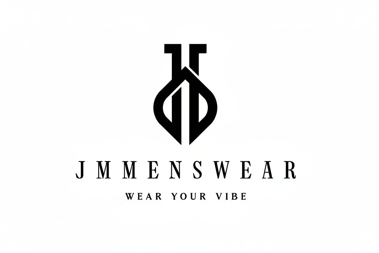 black logo and text on a white background for JIMENSWEAR brand.